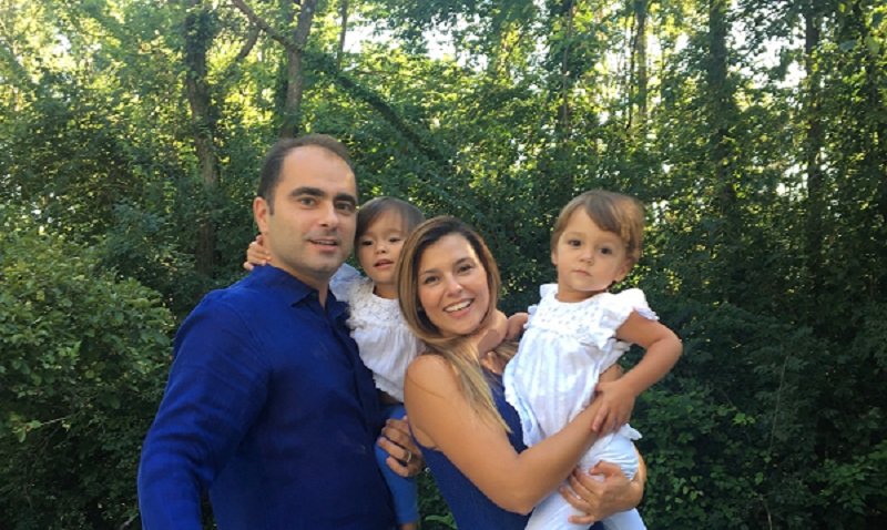 Adil Baguirov with family